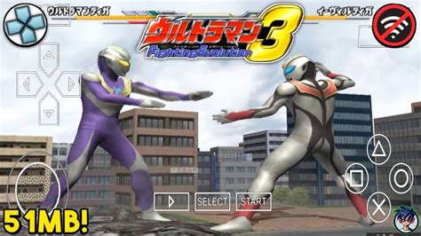 Game Ultraman Fighting Evolution 3 PPSSPP Ukuran Kecil Di .